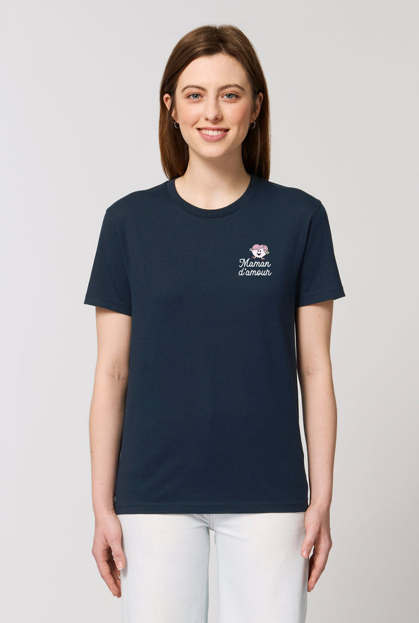 TSHIRT THEBR-MAMAN D AMOUR COEUR