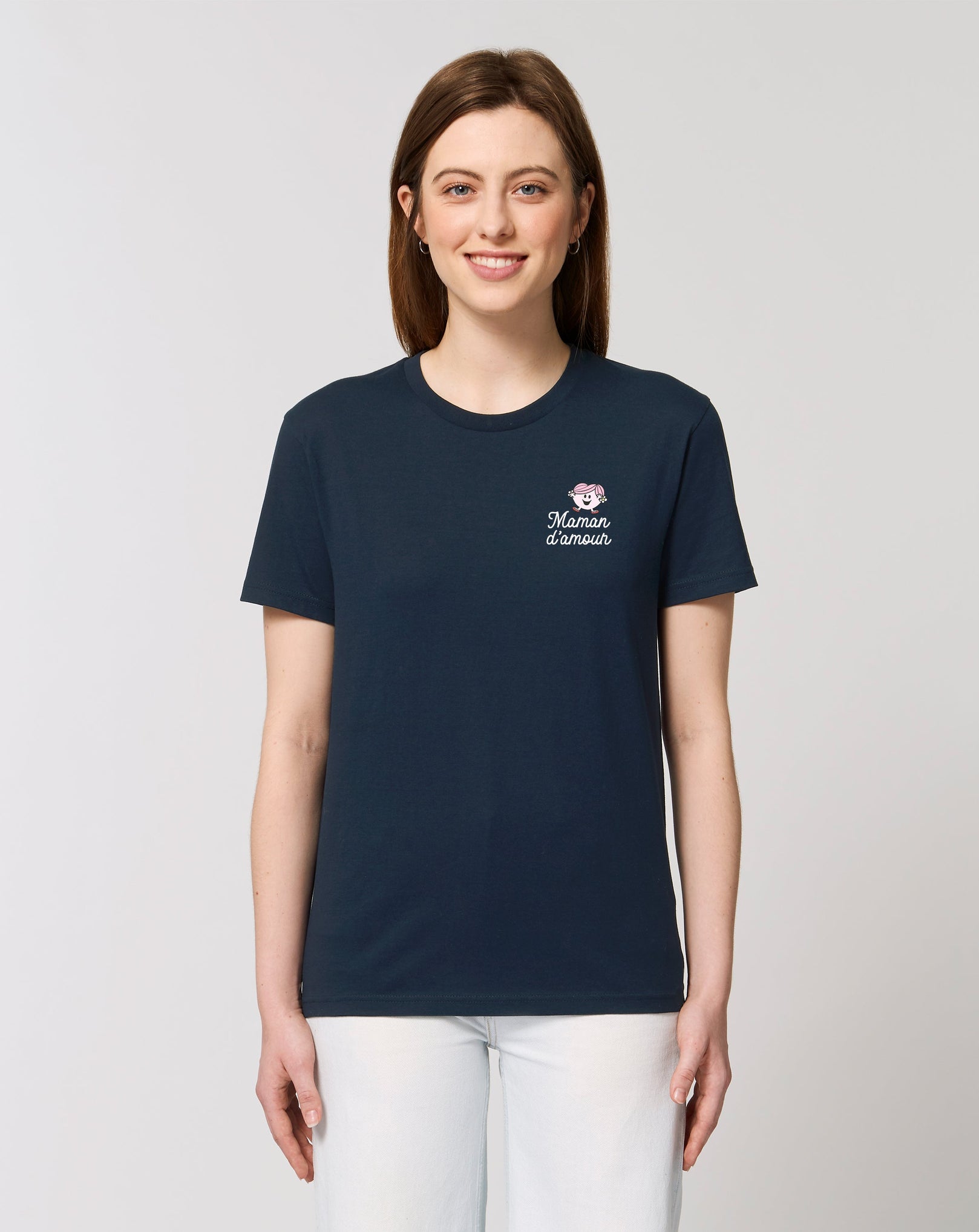 TSHIRT THEBR-MAMAN D AMOUR COEUR