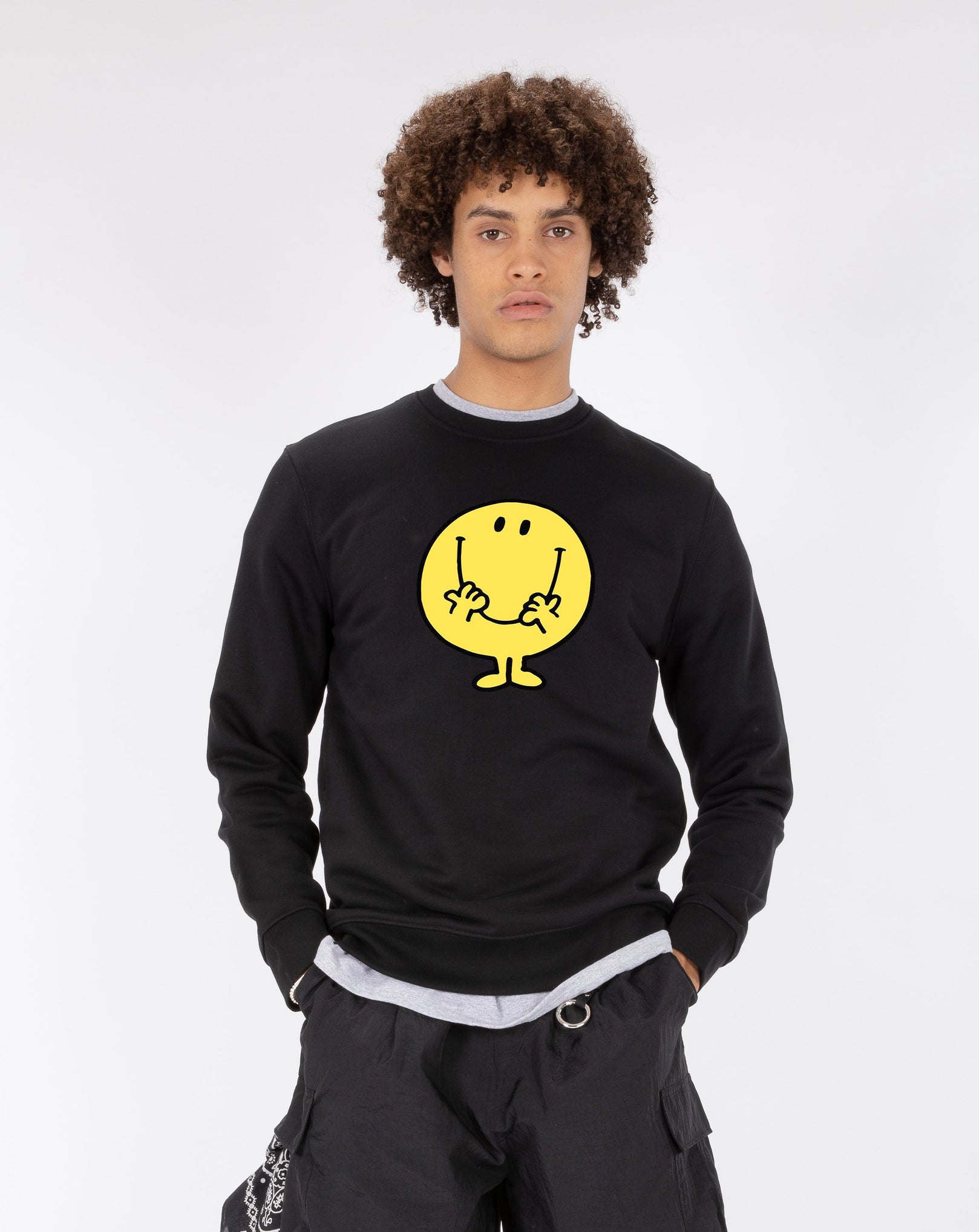SWEAT THEBR-MR HAPPY FACE