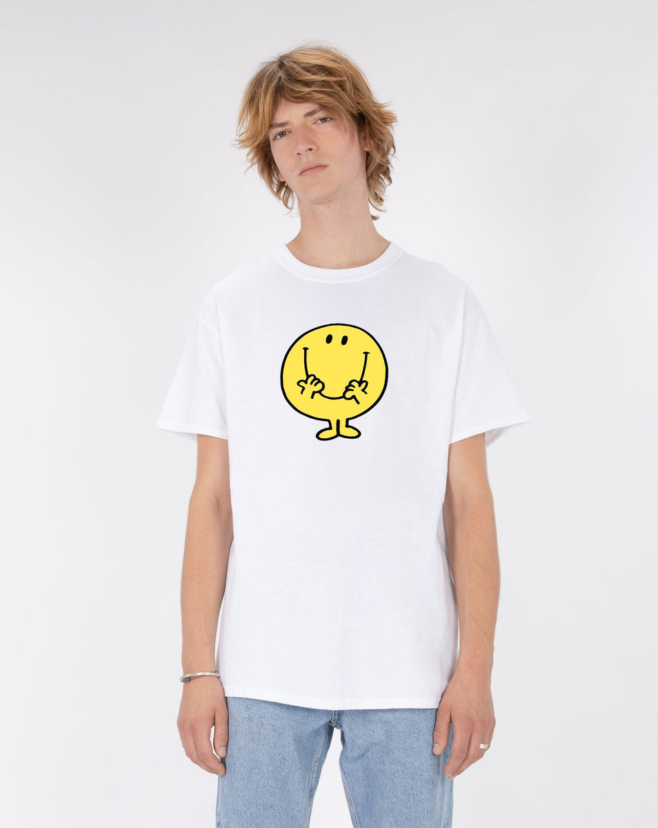 TSHIRT THEBR-MR HAPPY FACE