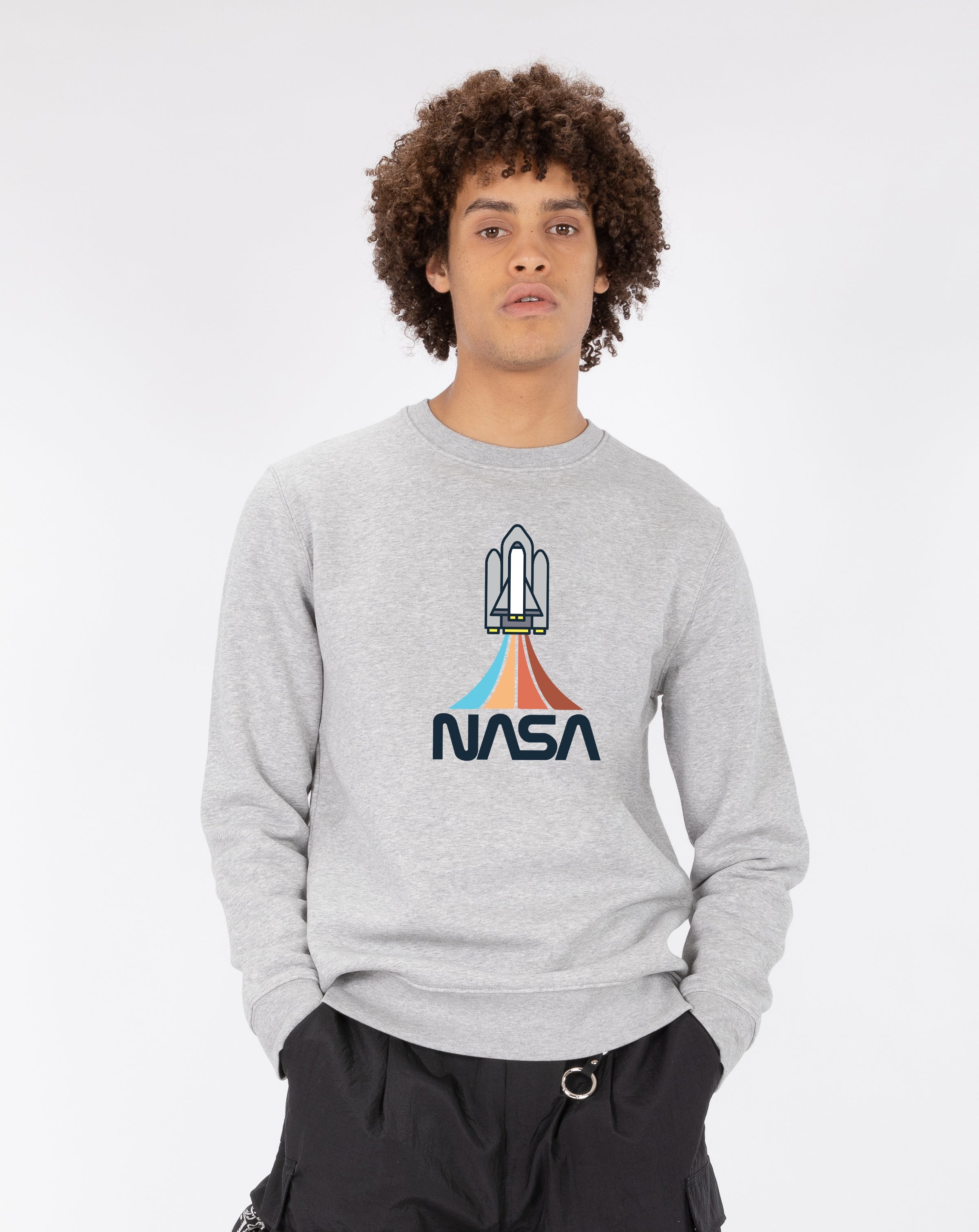 SWEAT THEBR-NASA RAINBOW ROCKET