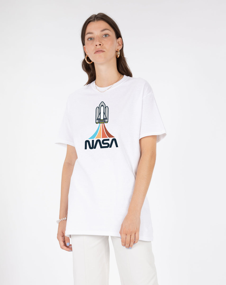 TSHIRT THEBR-NASA RAINBOW ROCKET