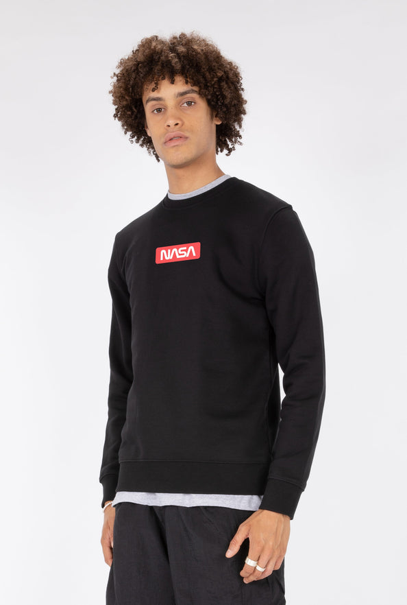SWEAT THEBR-NASA TAG RED