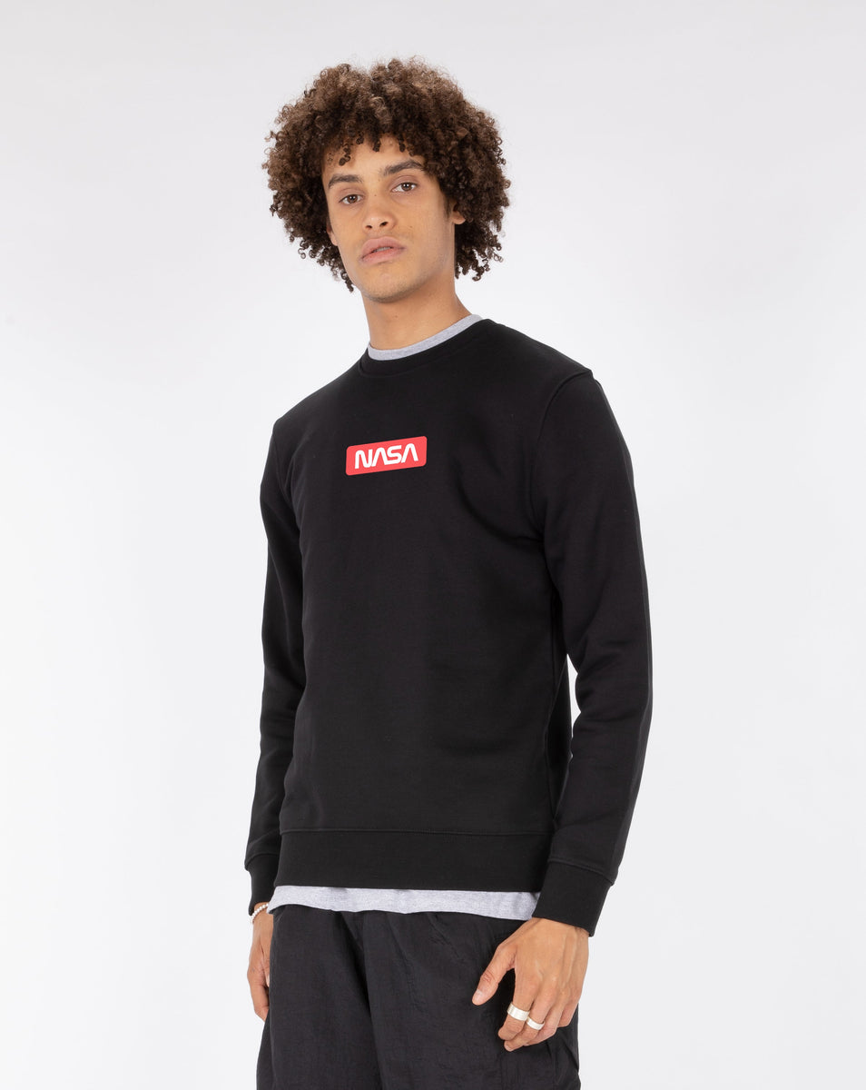 SWEAT THEBR-NASA TAG RED