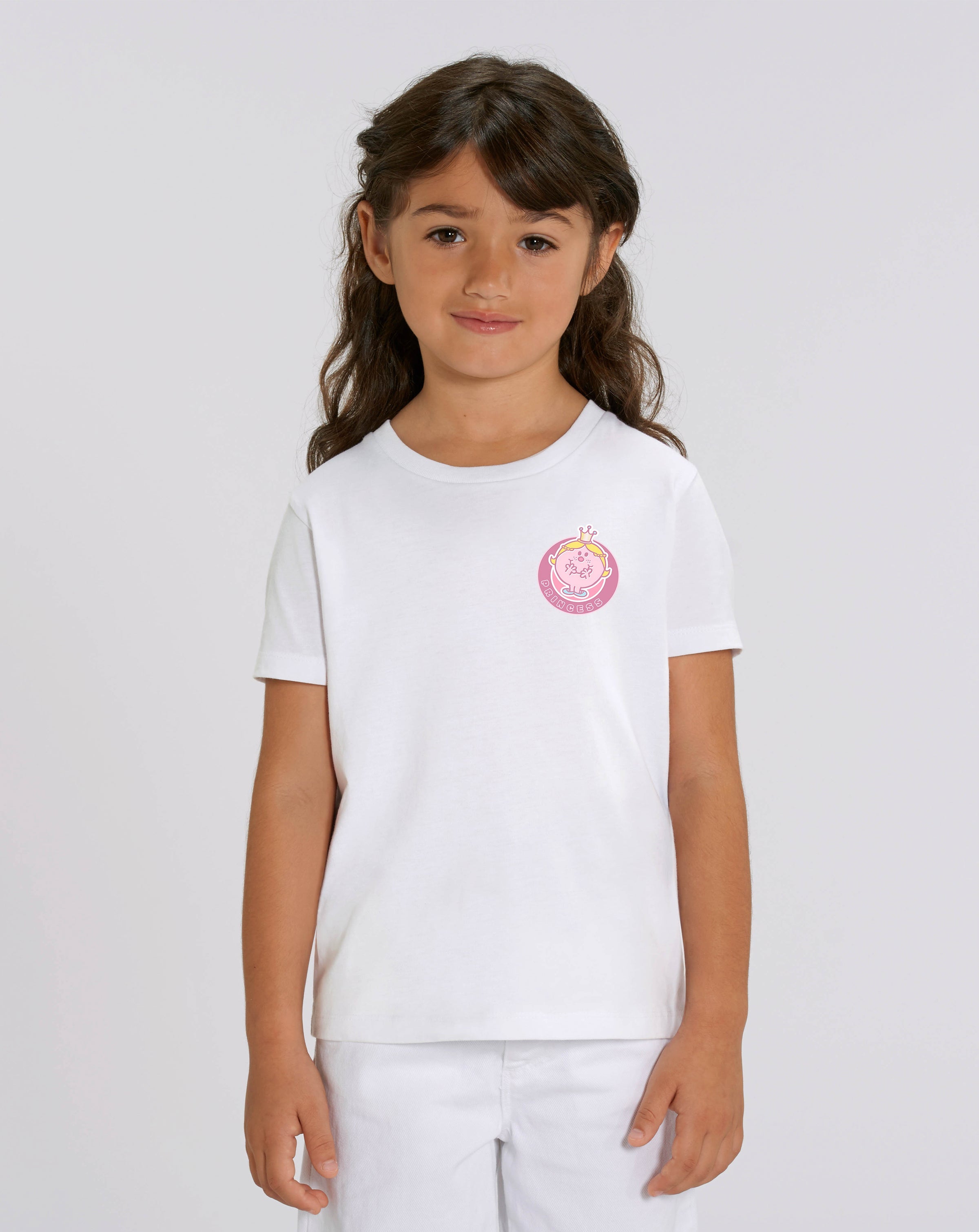 TSHIRT THEBR-PRINCESS ROND COEUR