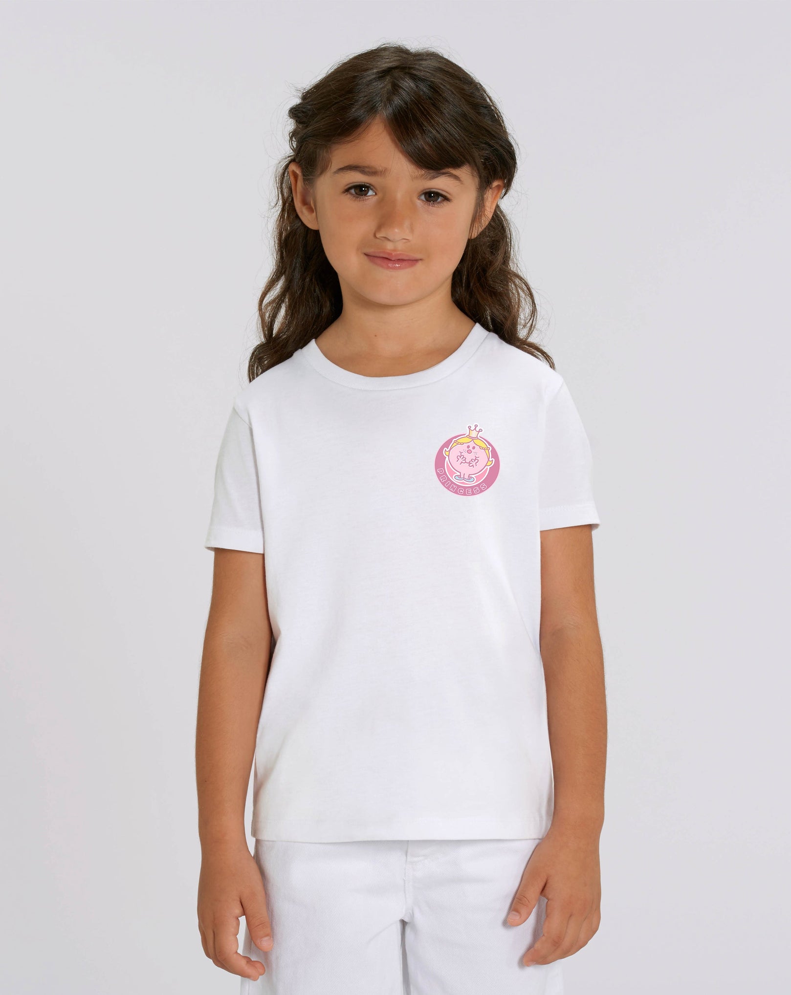 TSHIRT THEBR-PRINCESS ROND COEUR