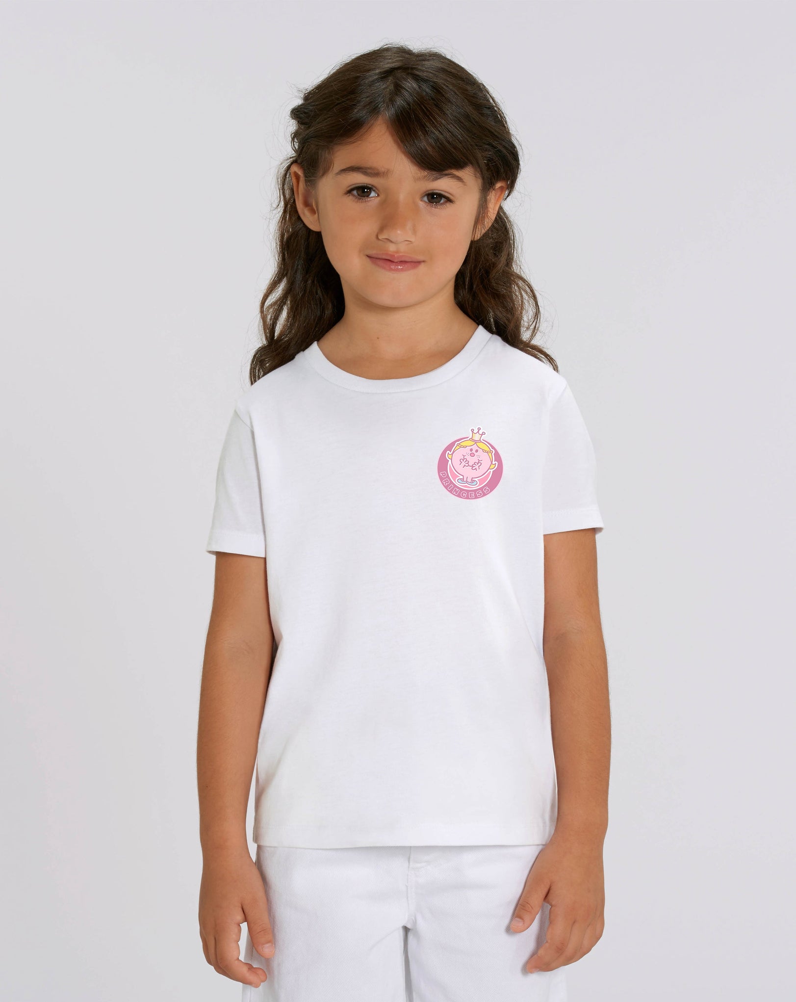 TSHIRT THEBR-PRINCESS ROND COEUR