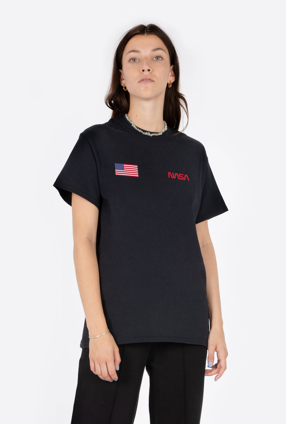 T-Shirt S/S NASA USA Red