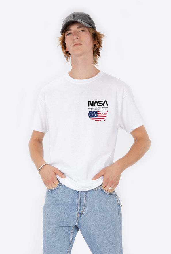 T-Shirt S/S NASA Map Heart