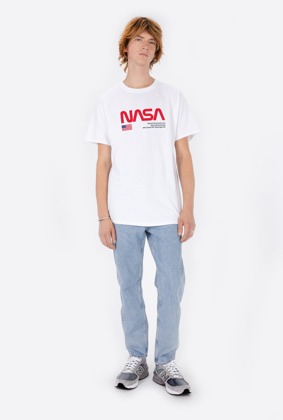 T-Shirt S/S NASA Red HQ USA