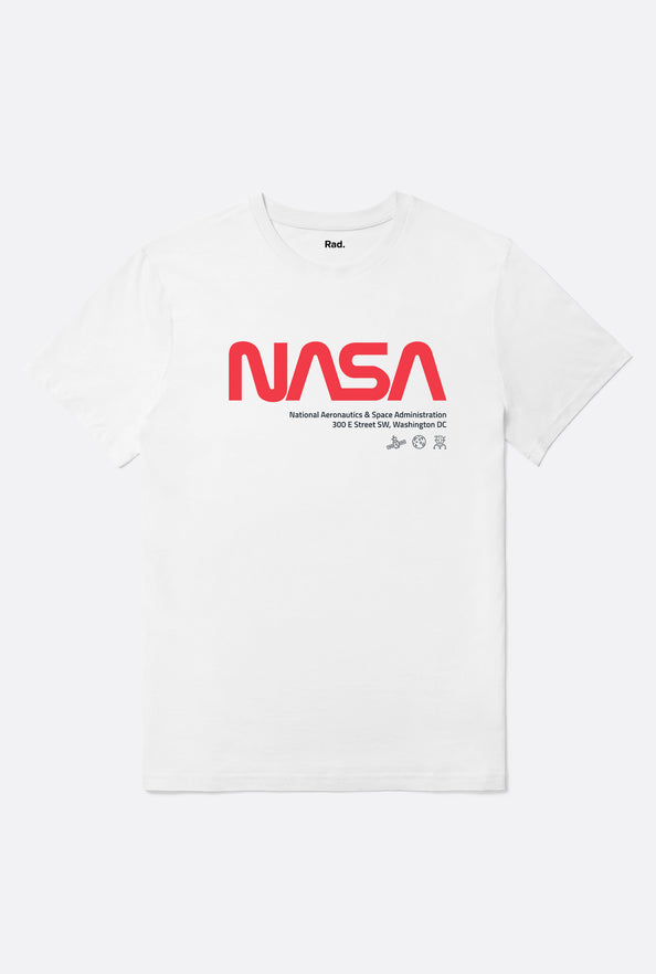 T-Shirt S/S NASA Red Location Icon