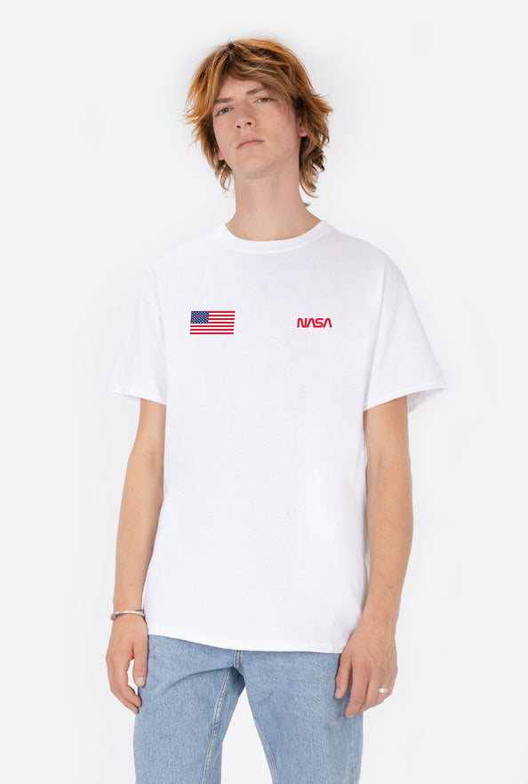 T-Shirt S/S NASA USA Red