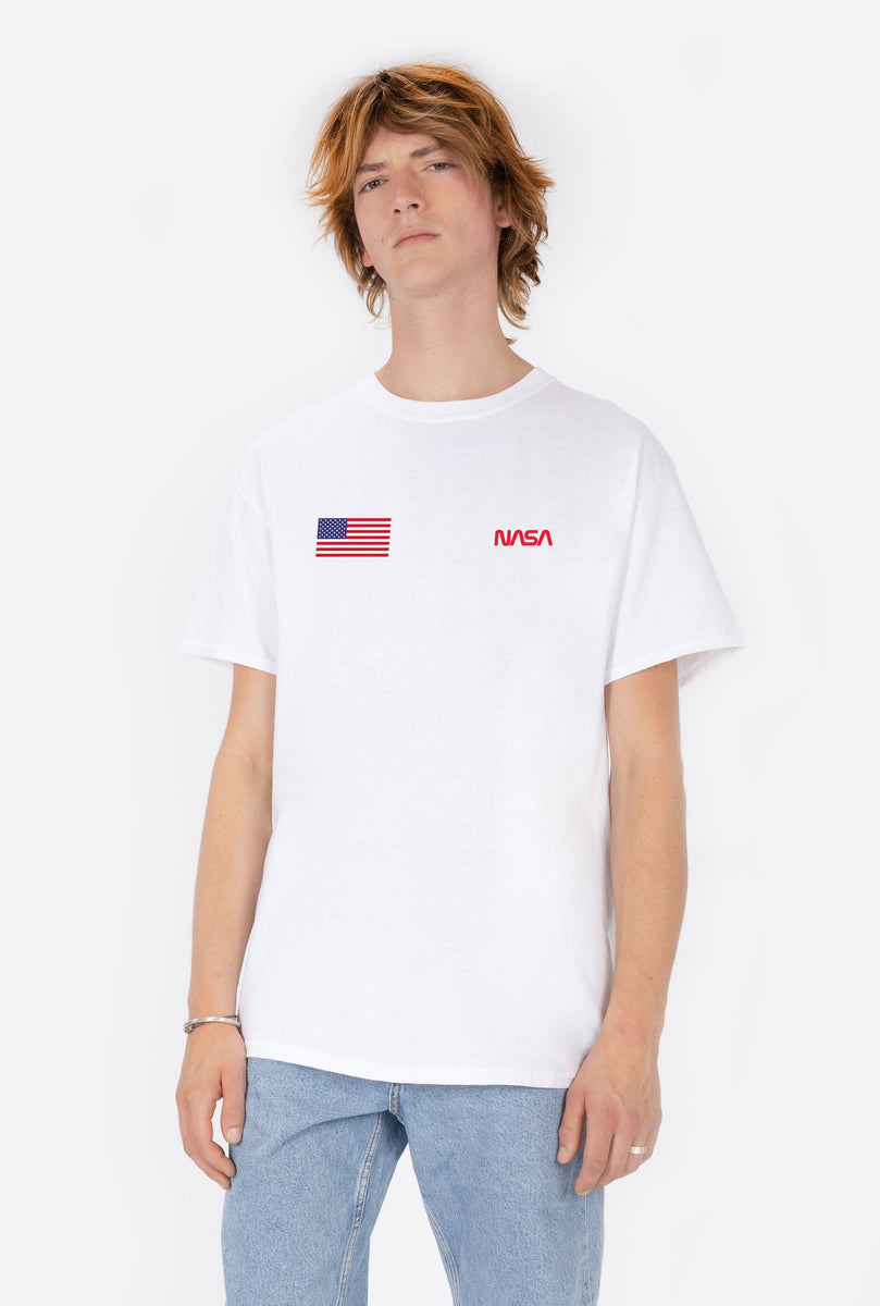 T-Shirt S/S NASA USA Red